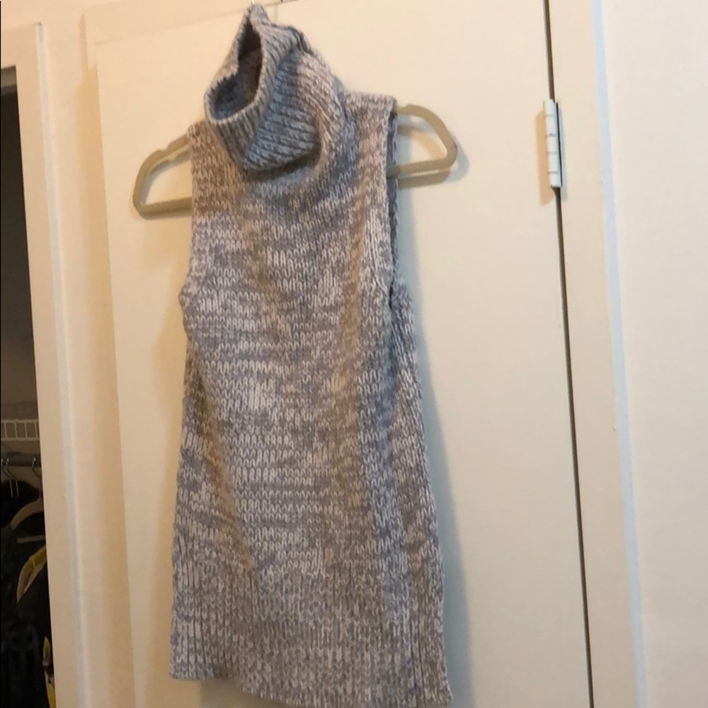 Never-worn grey club Monaco Turtleneck sweater